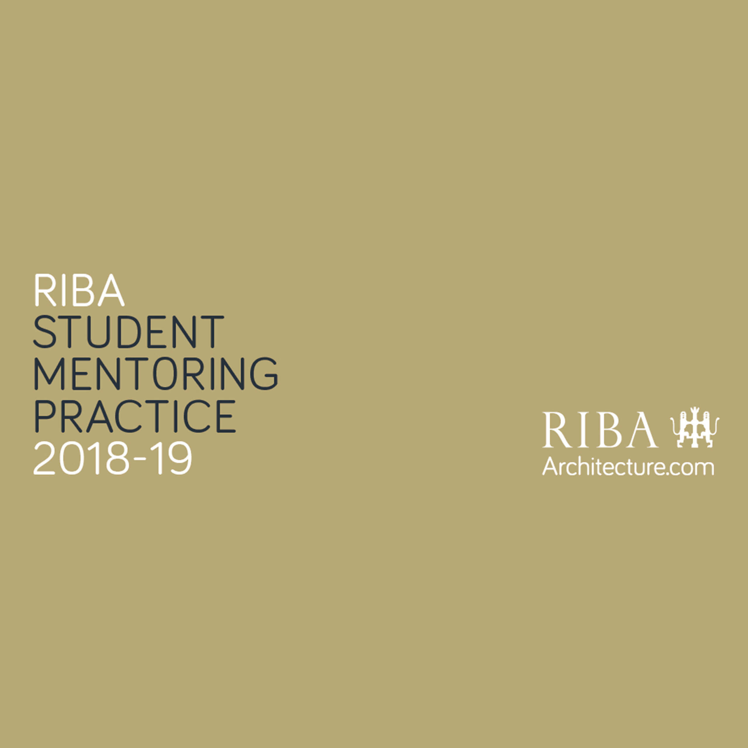 RIBA mentoring student programme