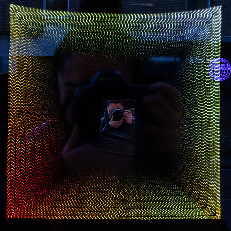 The Kennedys colour therapy installation