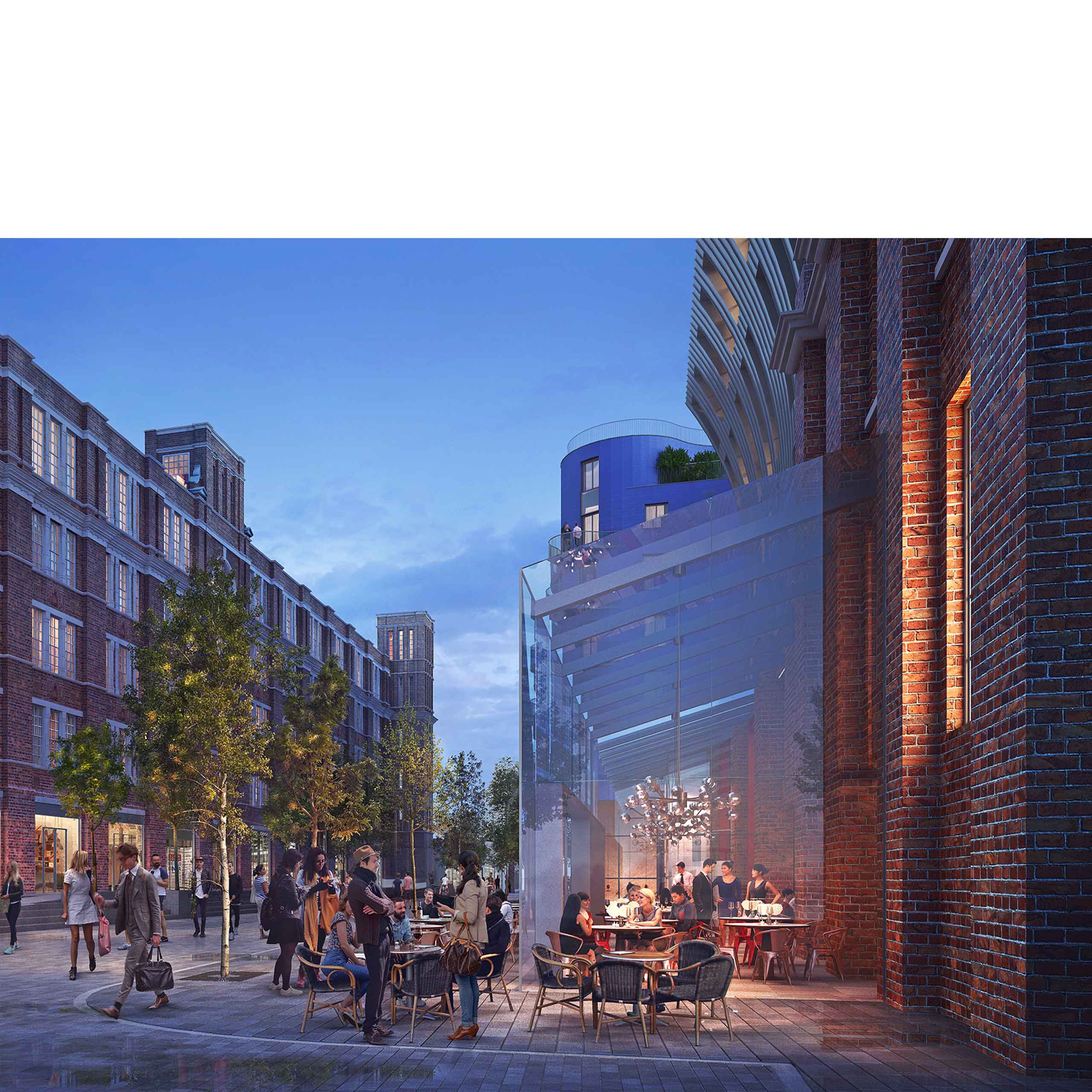 NAWIC site tour of Islington Square