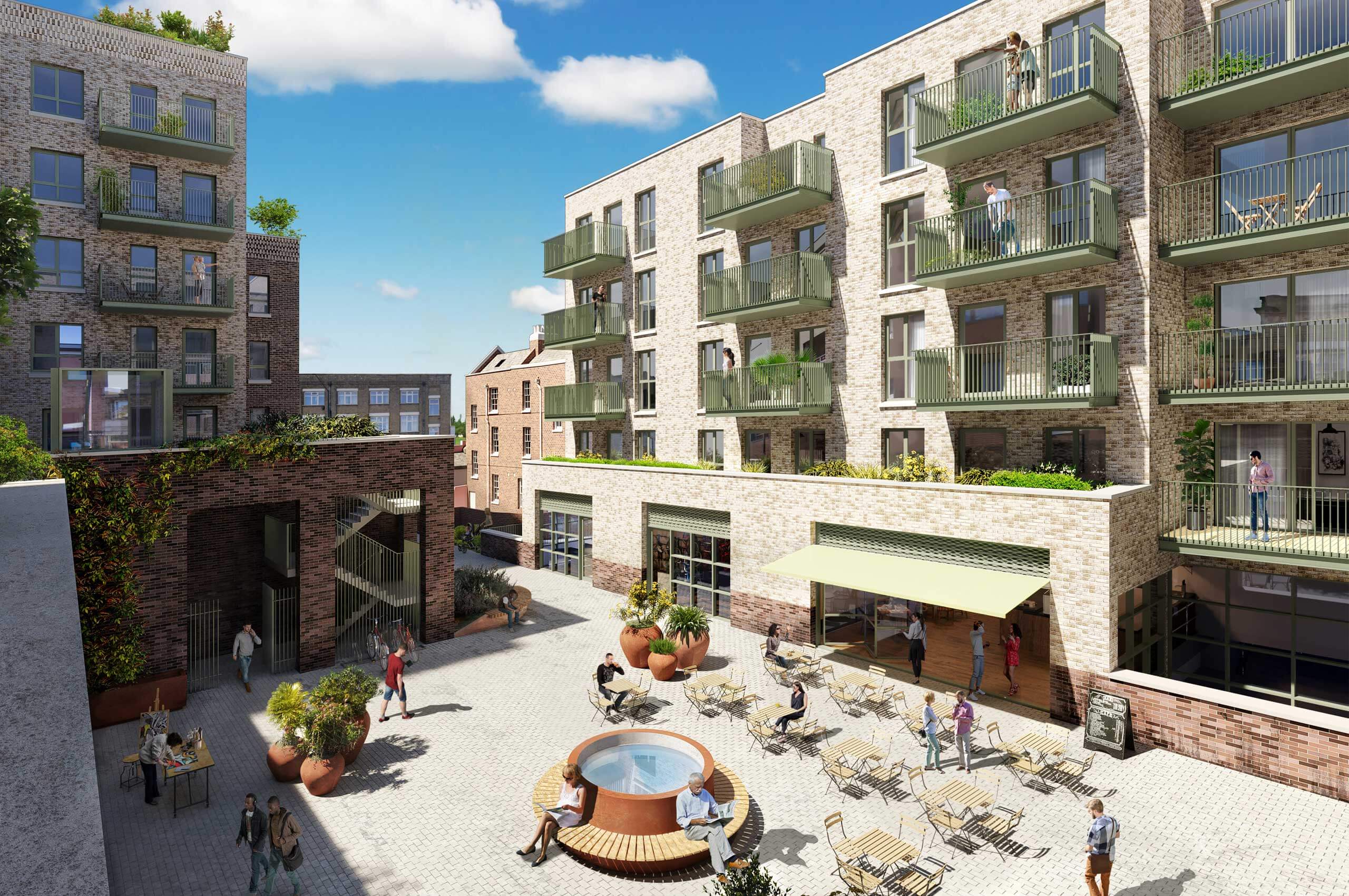 Homerton High Street | Planning granted for new industrial workspace and housing co-location