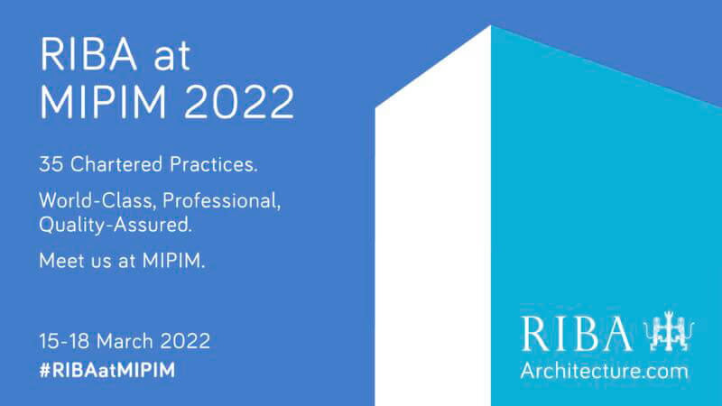 RIBA at MIPIM 2022