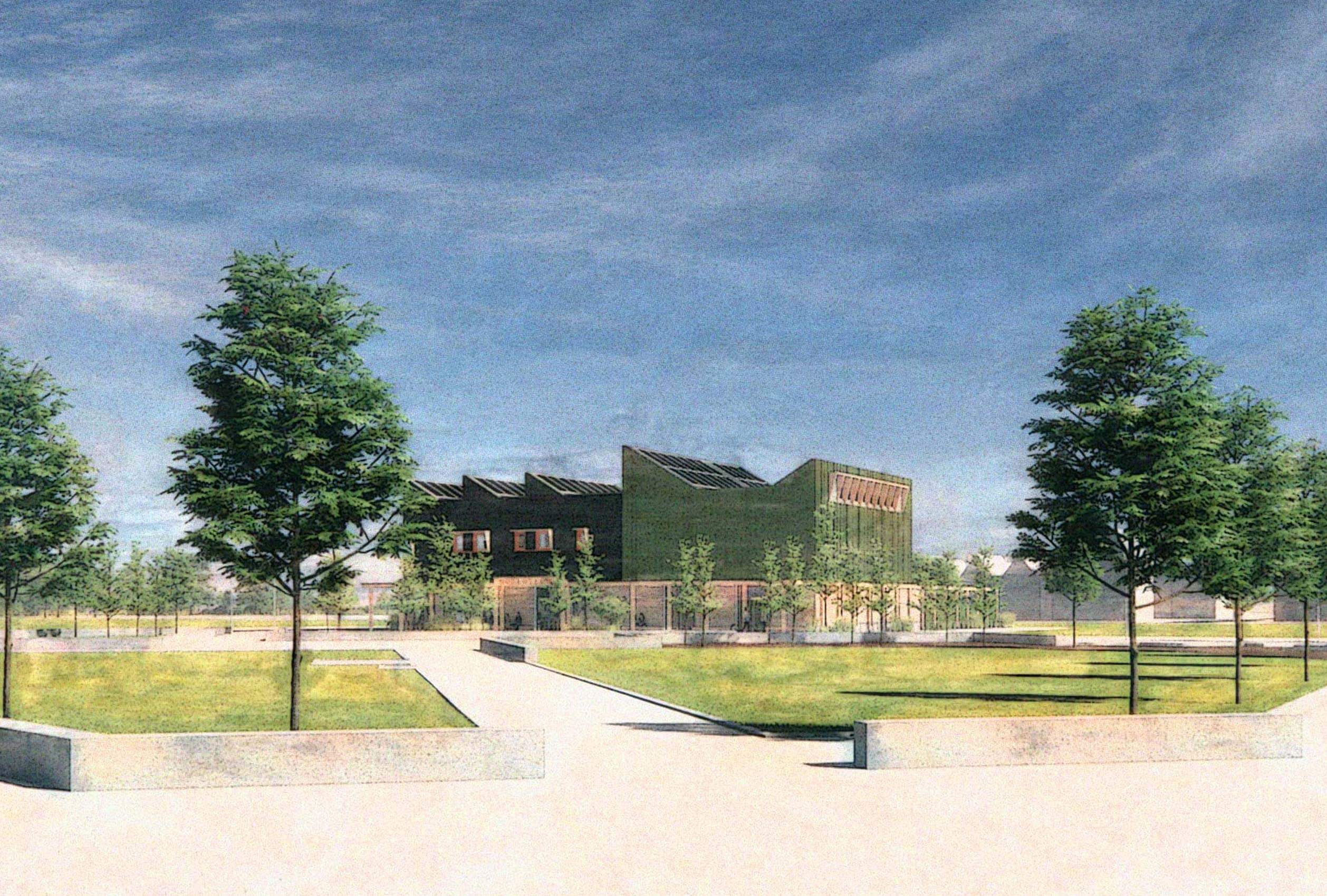 Northstowe Community Centre | Plans for a new town's community centre in for planning