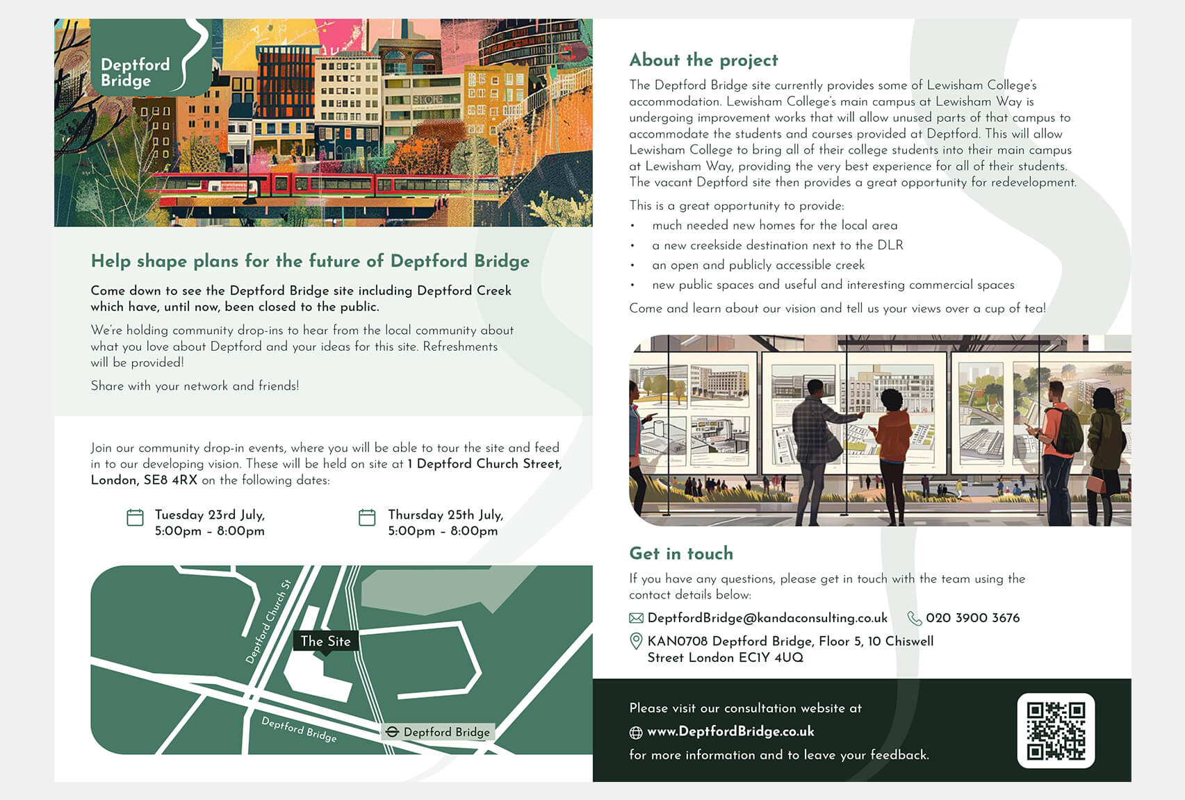 Deptford Bridge Public Consultation Event